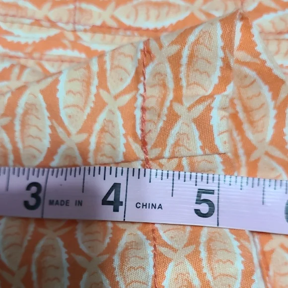 Old Navy Orange Tropical Fish Shorts NWT Sz 8 - Picture 10 of 11